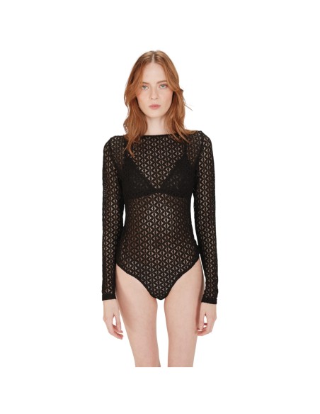 Grace et Mila | Body dentelle noir