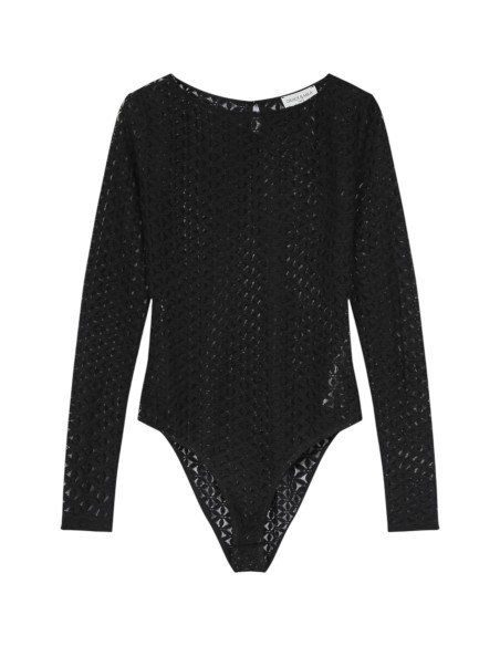 Grace et Mila | Body dentelle noir