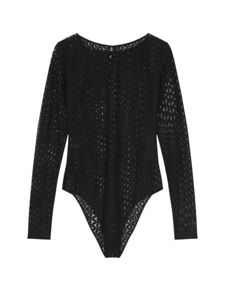 Grace et Mila | Body dentelle noir