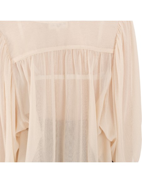 Grace et Mila | Blouse à paillette écru