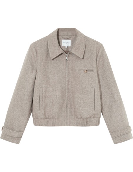 Grace et Mila | Veste beige femme