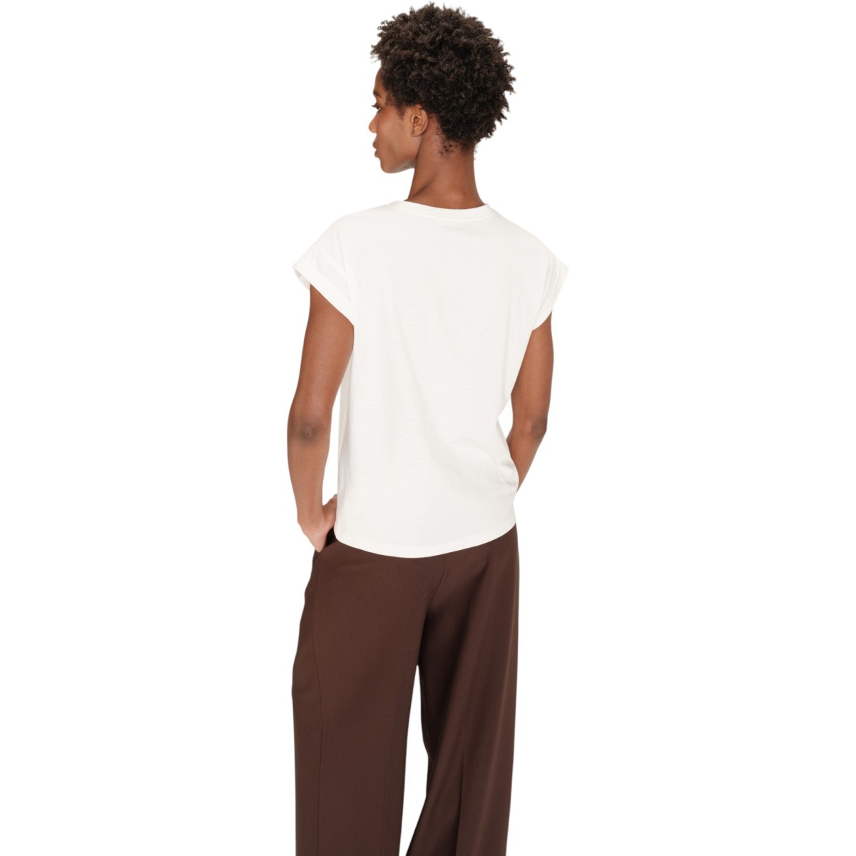 Grace et Mila - T-shirt coeur bordeaux