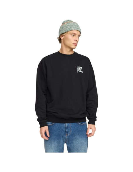 Révolution - Sweat noir look mum no hands