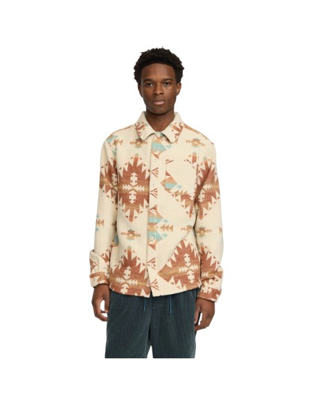 Révolution - Veste chemise à motifs