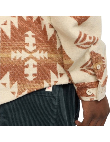 Révolution - Veste chemise à motifs