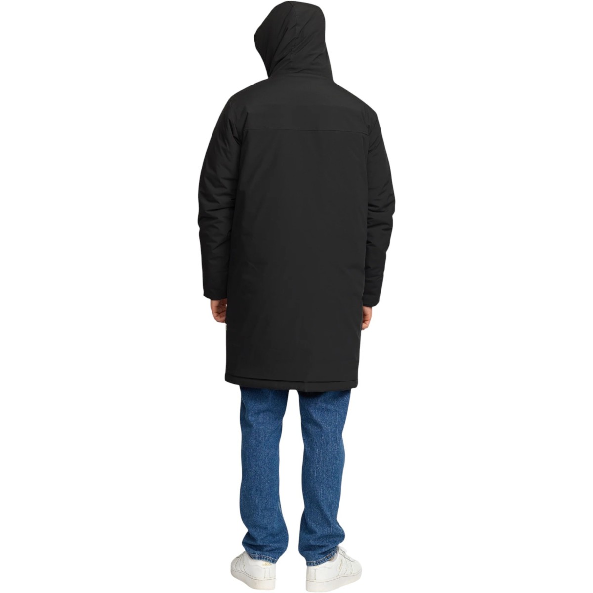 Révolution - Manteau mi-long noir homme