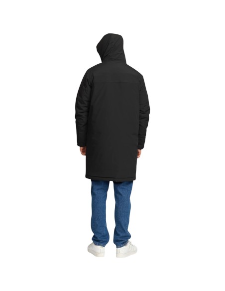 Révolution - Manteau mi-long noir homme