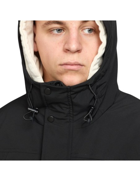 Révolution - Manteau mi-long noir homme