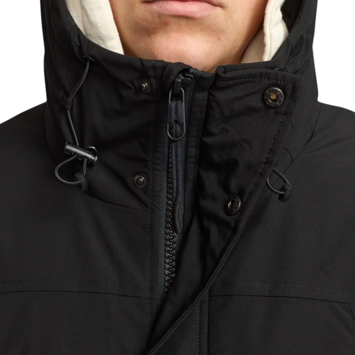 Révolution - Manteau mi-long noir homme