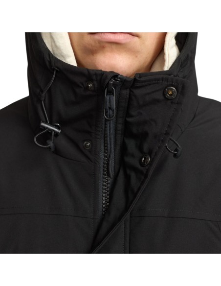 Révolution - Manteau mi-long noir homme