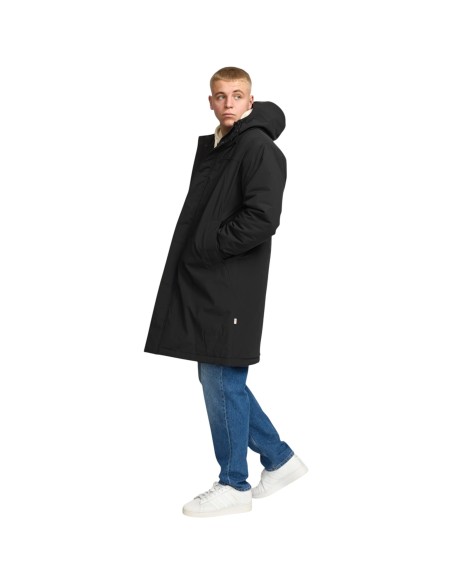 Révolution - Manteau mi-long noir homme