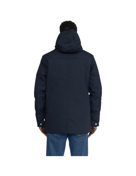 Révolution - Manteau mi-long bleu homme
