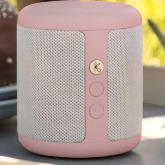 Kreafunk | Enceinte bluetooth compacte rose 2
