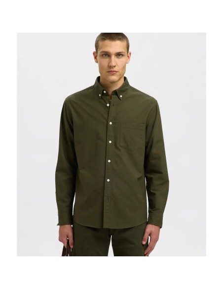 Selected homme | Chemise verte homme