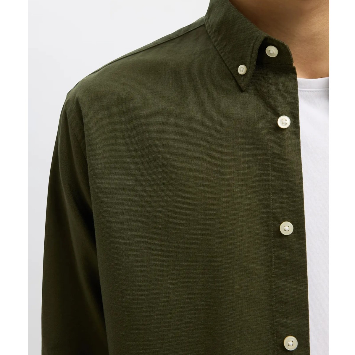 Selected homme | Chemise verte homme