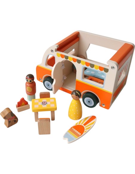 Le petit souk| Van camping car en bois