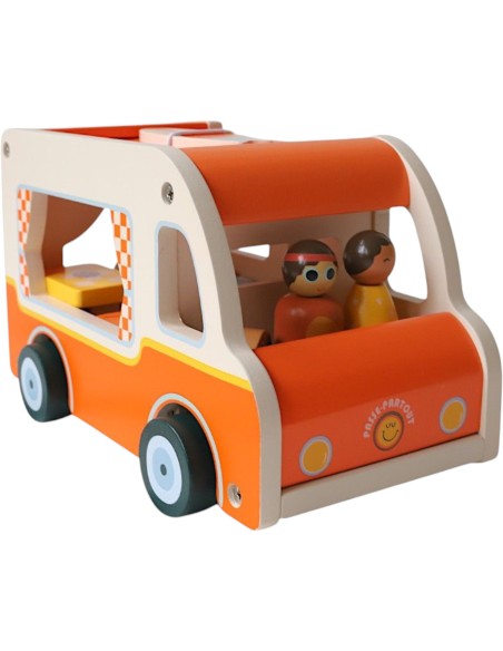 Le petit souk| Van camping car en bois