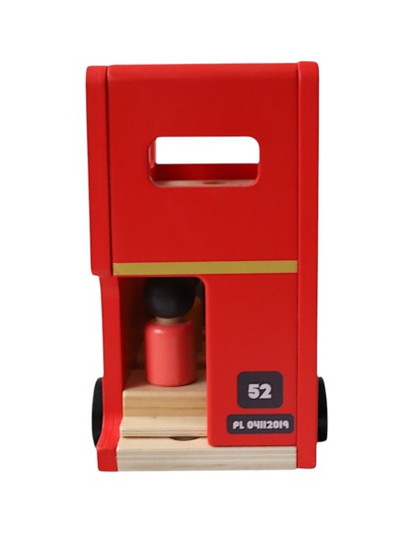 Le petit souk| Bus londonien et ses chanteurs en bois