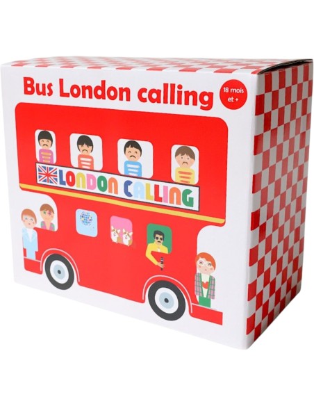 Le petit souk| Bus londonien et ses chanteurs en bois