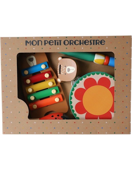 Le petit souk| Set musical 5 instruments en bois