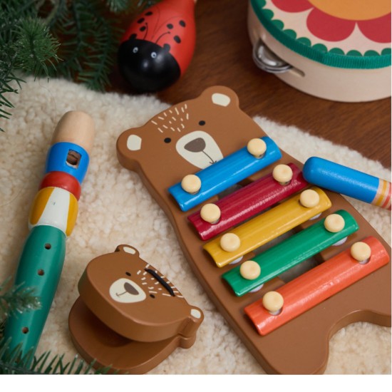 Le petit souk| Set musical 5 instruments en bois 2