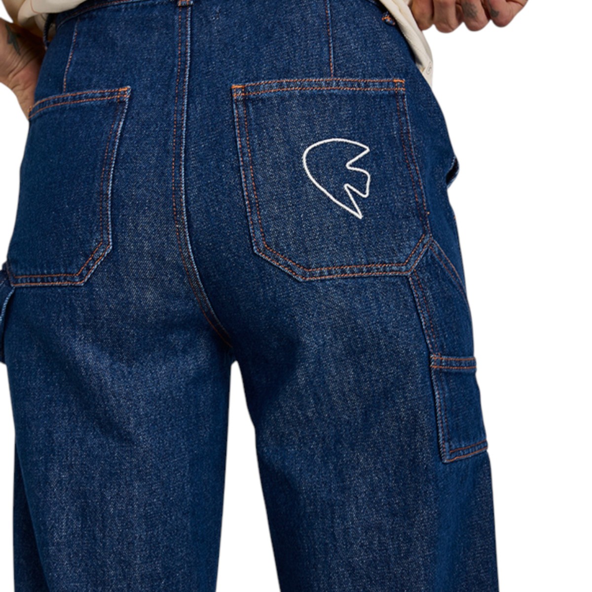 Graine x Paraboot - Jean avec broderie femme