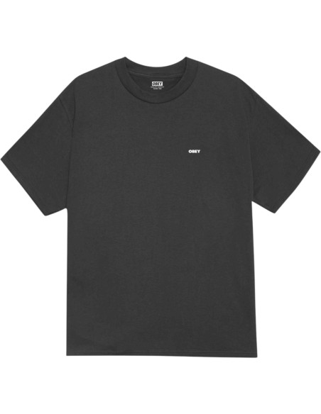 OBEY - T-shirt anthracite impression bagarre
