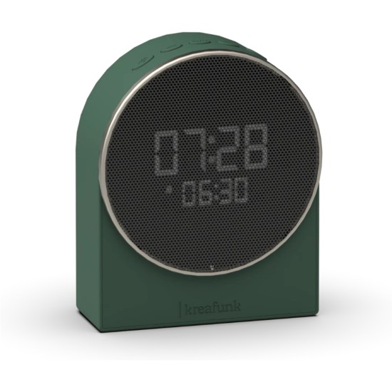 Kreafunk | Réveil enceinte portable Ivy vert