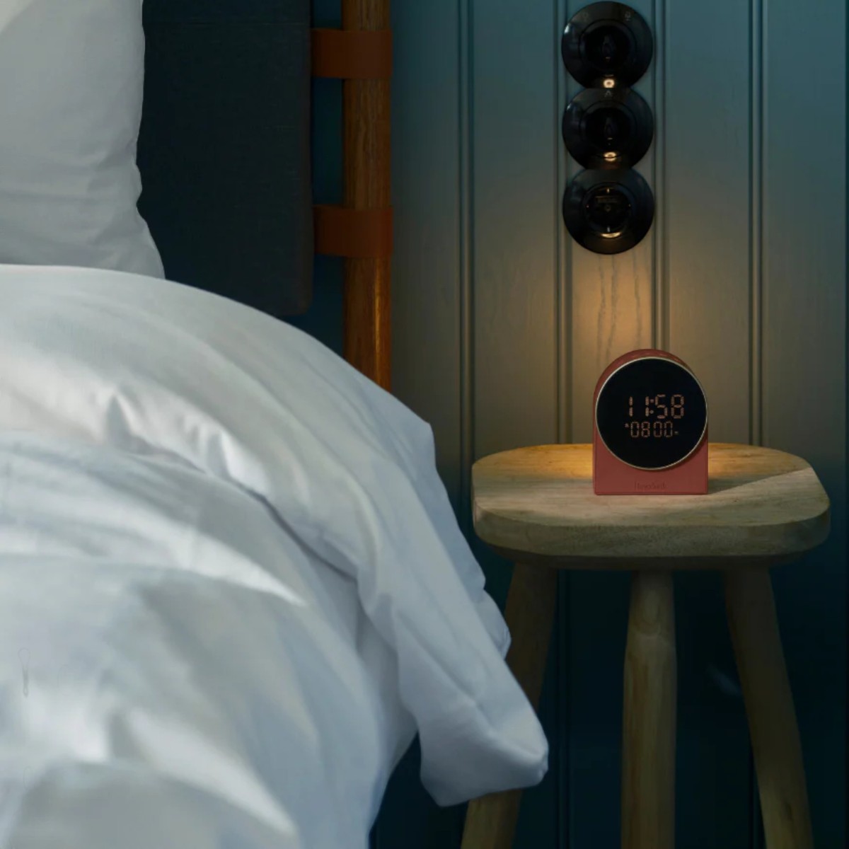 Kreafunk | Réveil enceinte portable Ivy terracotta