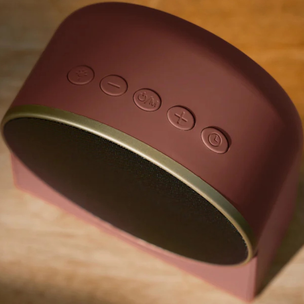 Kreafunk | Réveil enceinte portable Ivy terracotta