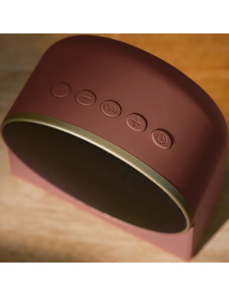 Kreafunk | Réveil enceinte portable Ivy terracotta