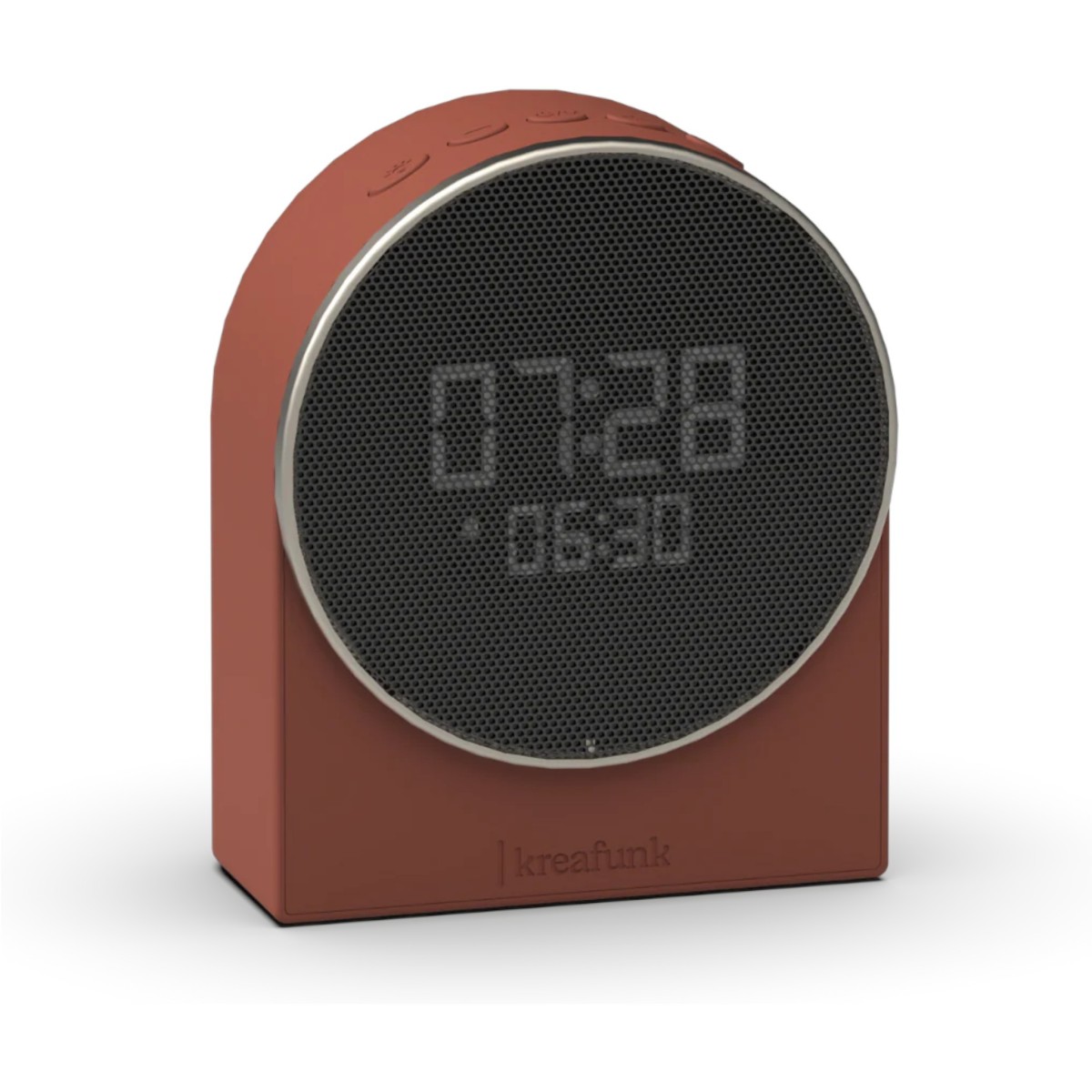 Kreafunk | Réveil enceinte portable Ivy terracotta