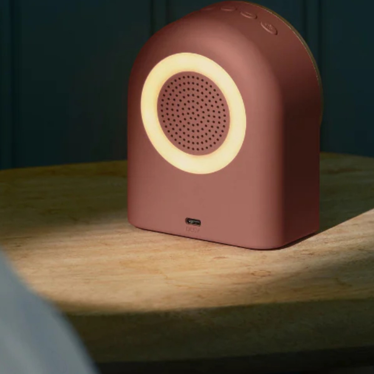 Kreafunk | Réveil enceinte portable Ivy terracotta