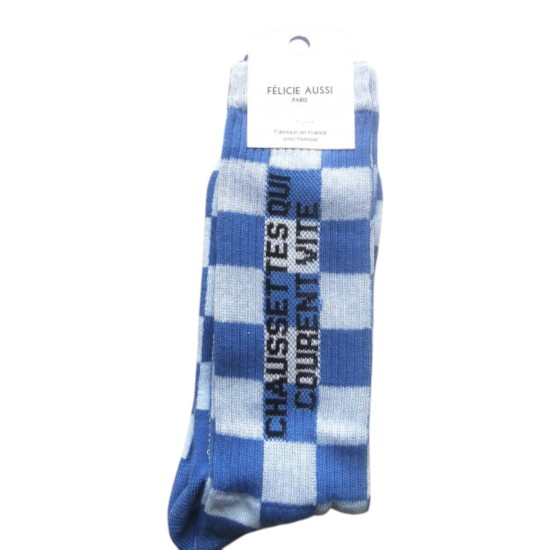 Félicie Aussi | Chaussettes pour homme "Chaussettes qui courent vite"
