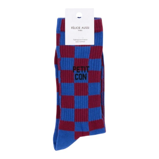 Félicie Aussi | Chaussettes pour homme "Petit con"