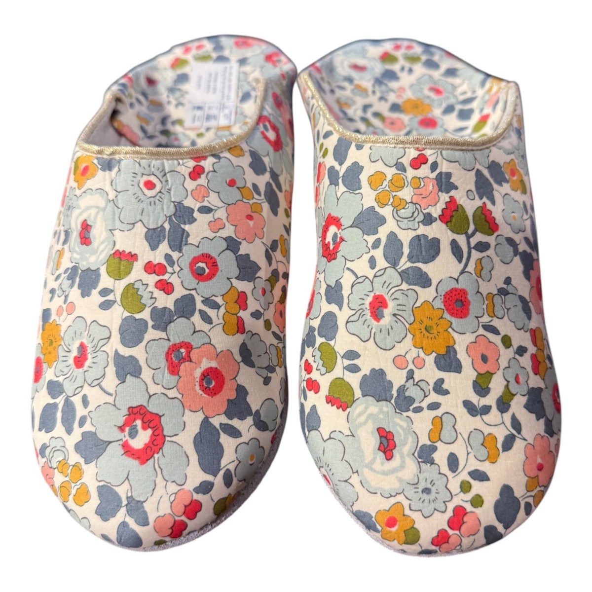 Souk Souk | Babouches blanches à motifs