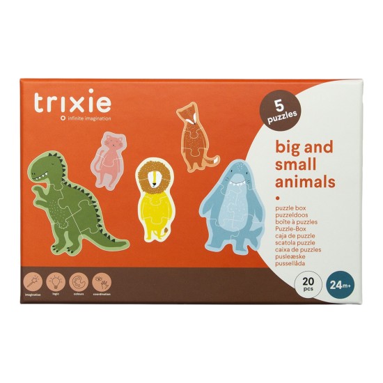 Trixie | Puzzle 5 animaux 2