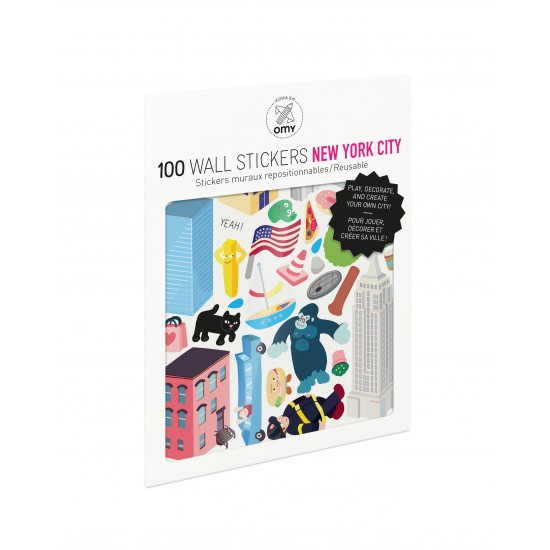 Omy - 100 stickers New York City