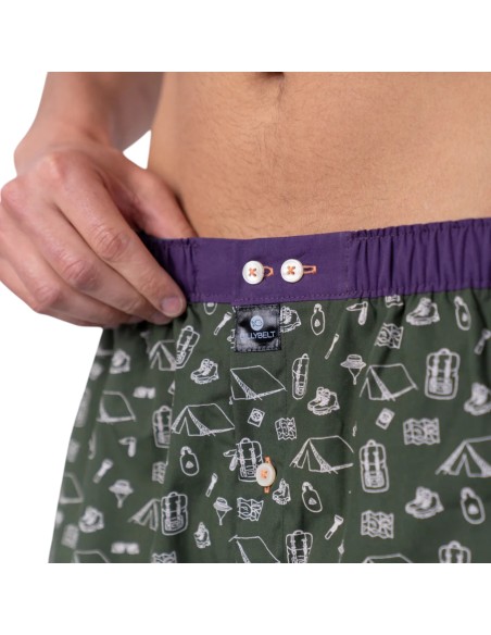 BillyBelt - Caleçon en coton bio Camper