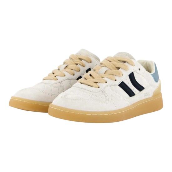 Chaussures Coolway GOAL en daim blanc cassé femme 2