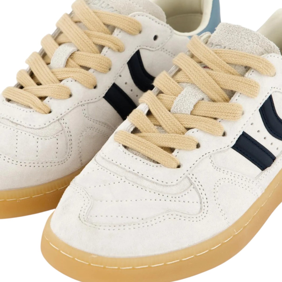 Chaussures Coolway GOAL en daim blanc cassé femme