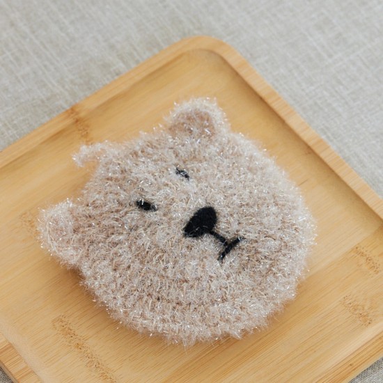 Joli Poom - Eponge ours brun