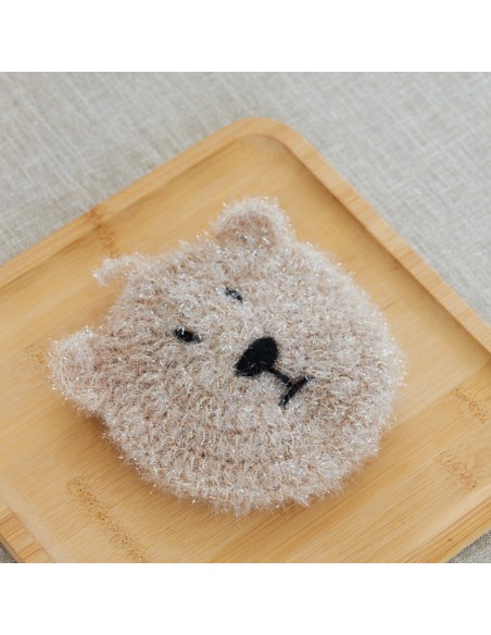 Joli Poom - Eponge ours brun