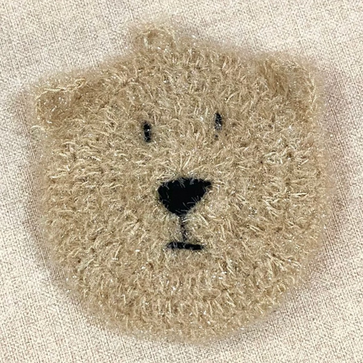 Joli Poom - Eponge ours brun