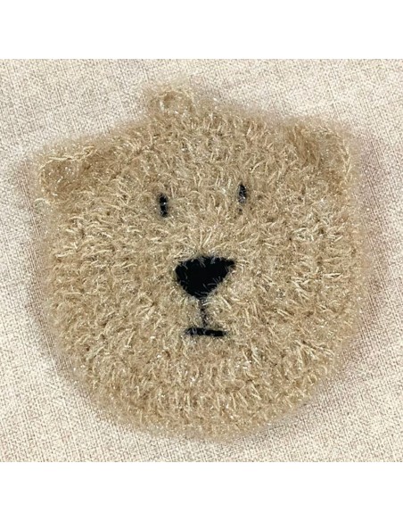 Joli Poom - Eponge ours brun