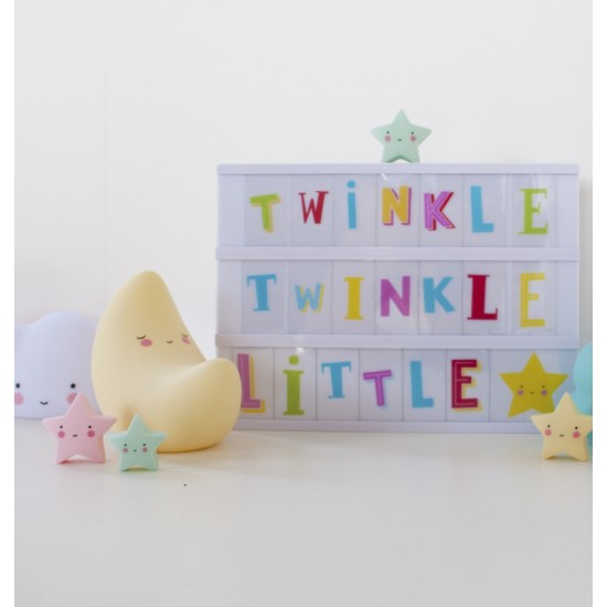 A Little Lovely - Pack de lettres et symboles funky color lightbox 2