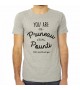 T-shirt homme You are the pruneau to my pounti