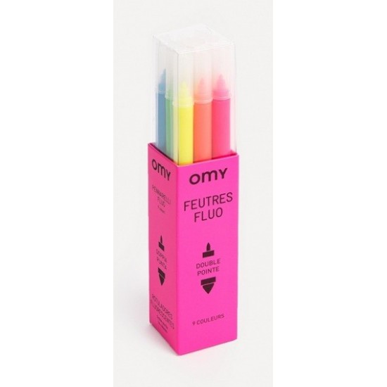 Omy - 16 Feutres fluos
