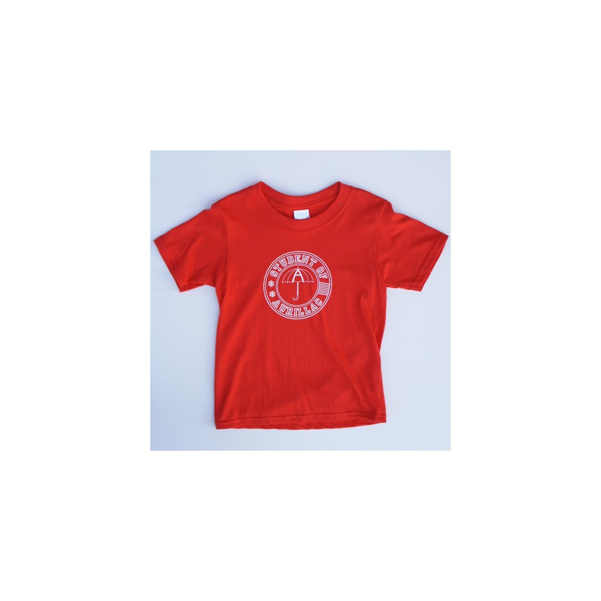 T-shirt Enfant Student of Aurillac Rouge-Blanc