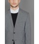 Selected - Veste costume gris clair slim fit